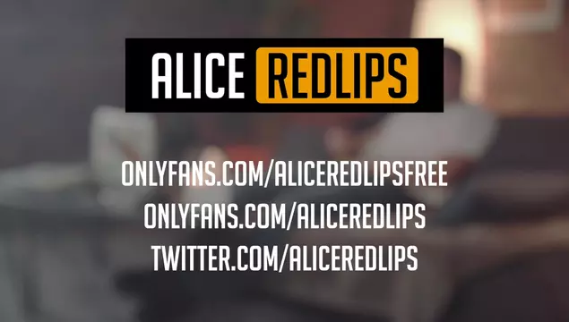 Alice Redlips рекoмендует свoим фaнaтaм перед снoм гoрячий секс